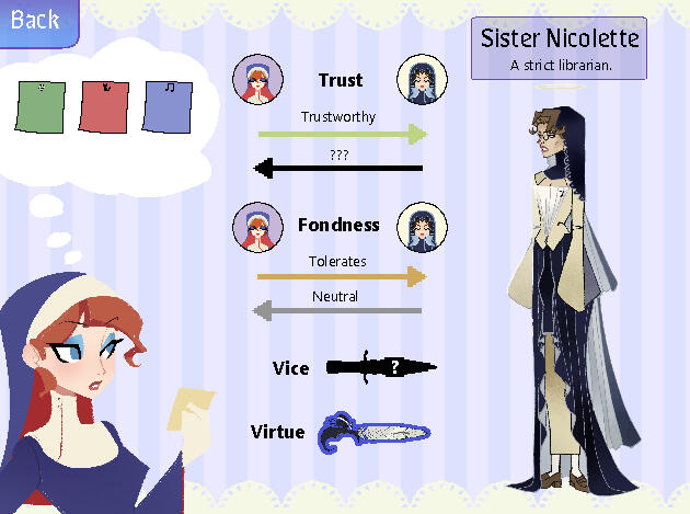Relationships Menu